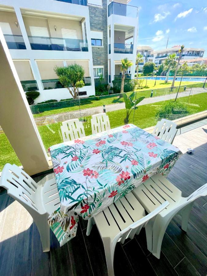 Bel Appartement A Amwaj Beach And Resorts الدار البيضاء المظهر الخارجي الصورة